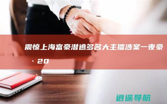 震惊！上海富豪潜逃 多名大主播涉案 一夜豪掷2000万 潜规则曝光