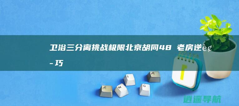 卫浴三分离 挑战极限！北京胡同48㎡老房逆袭 巧妙实现二室一厅
