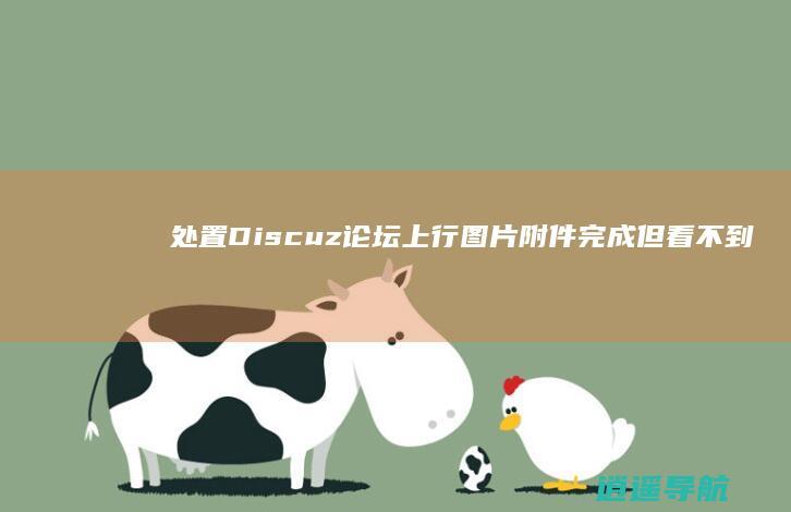 处置Discuz论坛上行图片附件完成但看不到图片的疑问