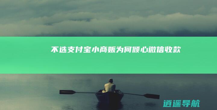 不选支付宝 小商贩为何倾心微信收款