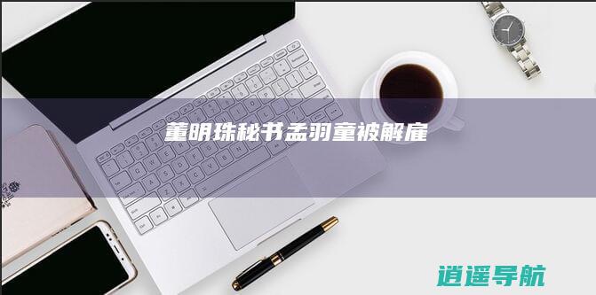 董明珠秘书孟羽童被解雇