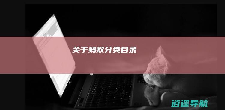 关于蚂蚁分类目录