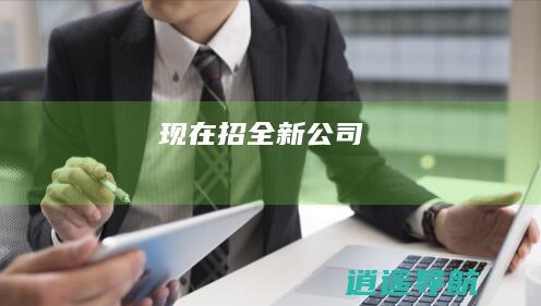 现在招！ 全新公司