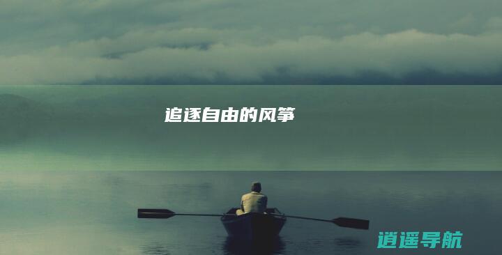 追逐自由的风筝